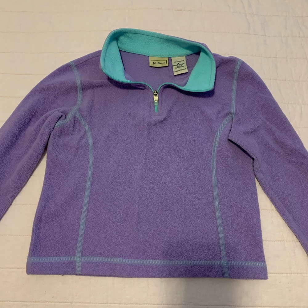Little Girls 1/4 zip fleece